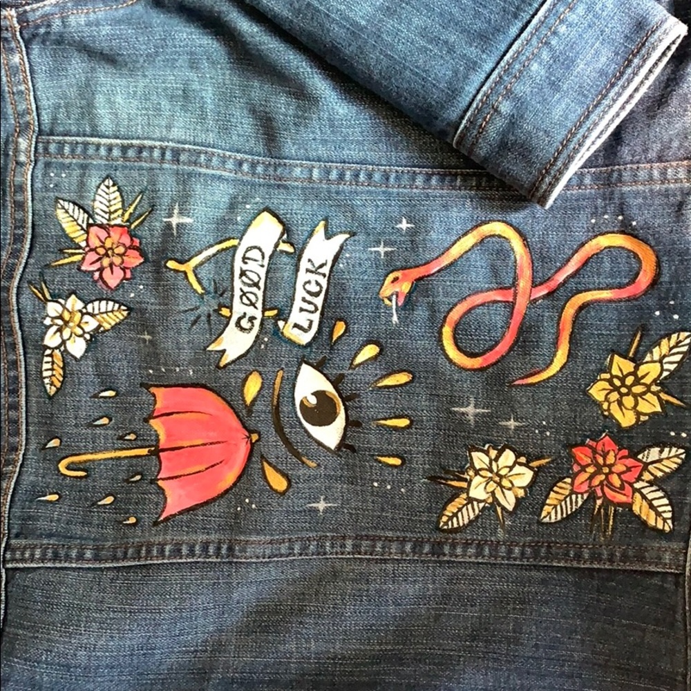 Custom Jean jacket - Picture 3 of 4